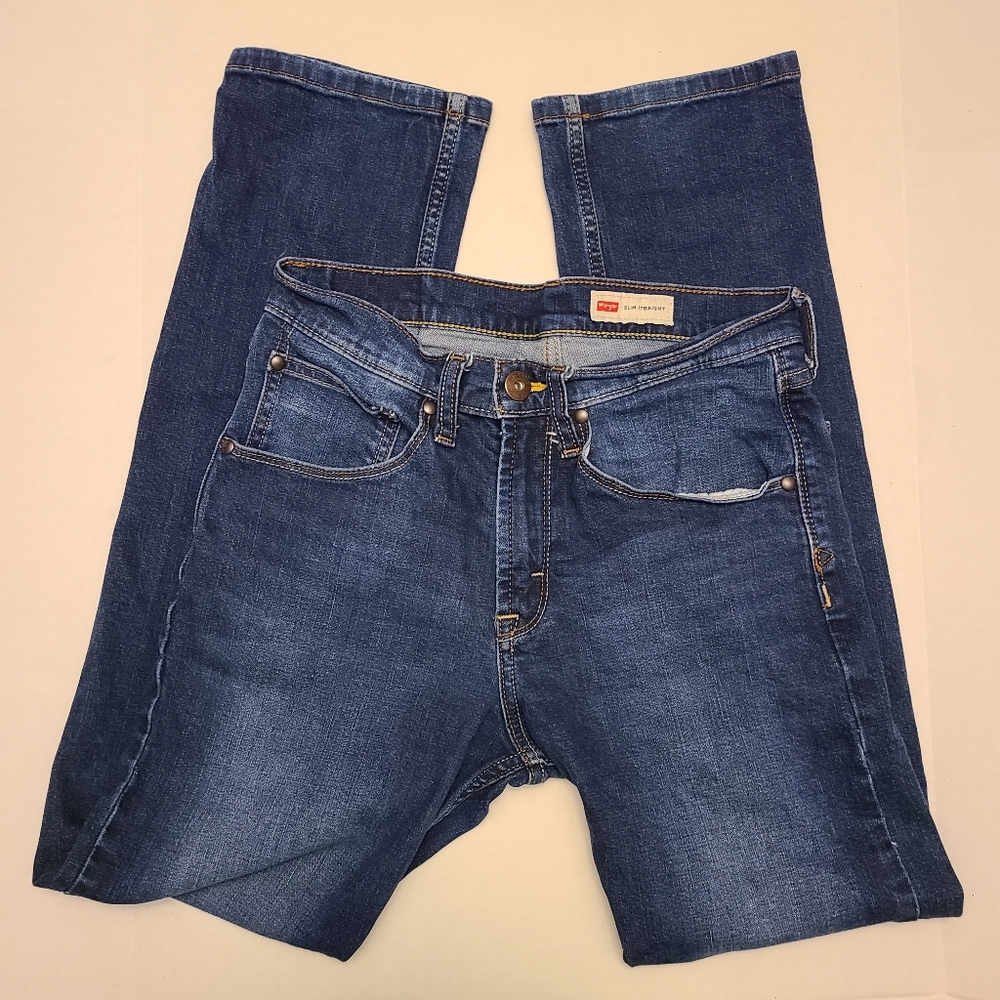 Men's Wrangler slim straight jeans 28x30